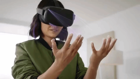 「Oculus Quest」がハンドトラッキング可能に